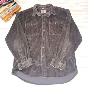 Territory Ahead men's casual shirt grey Sz XL